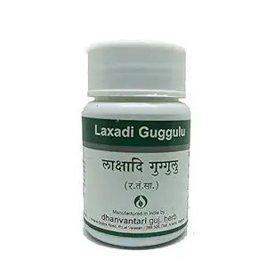 Dhanvantari Laxadi Guggulu 60 Tablets for Joint Pain Relief Dhanvantari Laxadi Guggulu 60 Tablets