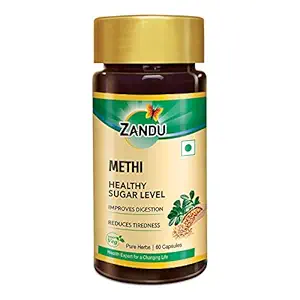 Zandu Methi Capsules – Ayurvedic Digestion Support Zandu Methi Ayurvedic Digestion Support Capsules