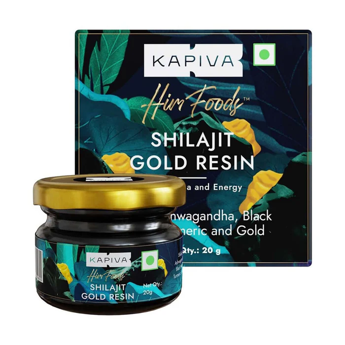 Kapiva Shilajit Gold Resin – Ayurvedic Strength & Vitality Kapiva's Shilajit Gold Resin