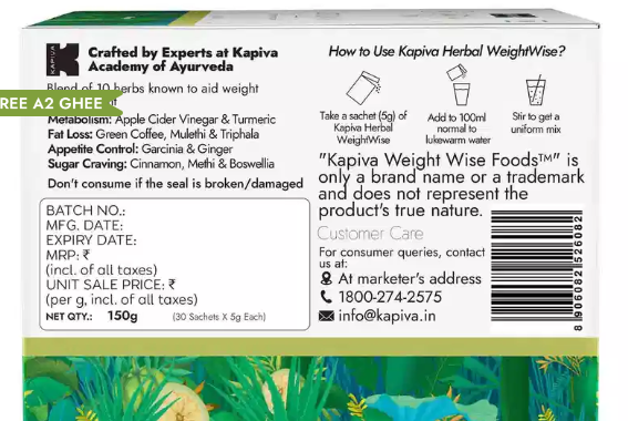 Kapiva Get Slim Mix Powder – Ayurvedic Weight Management 7 Kapiva Get Slim Mix (Powder) 7