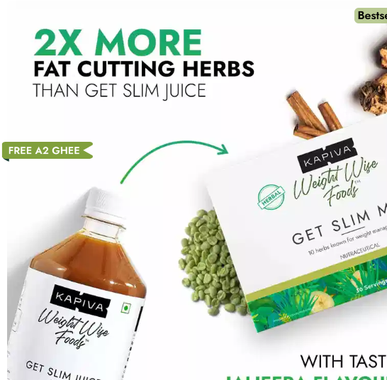 Kapiva Get Slim Mix Powder – Ayurvedic Weight Management 13 Kapiva Get Slim Mix (Powder) 13