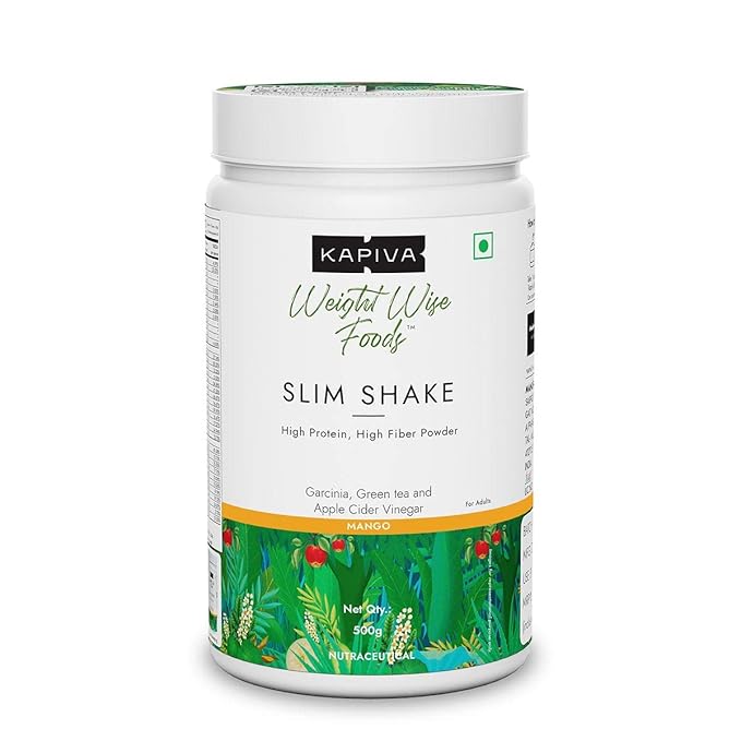 Kapiva Slim Shake – Ayurvedic Meal Replacement for Weight Management Kapiva Meal Replacement Slim Shake