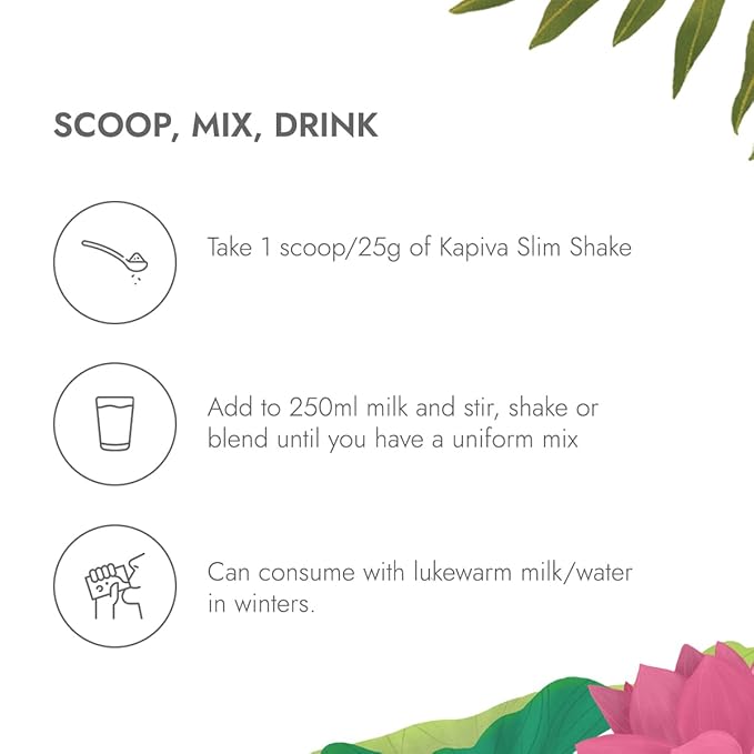 Kapiva Slim Shake – Ayurvedic Meal Replacement for Weight Management 3 Kapiva Meal Replacement Slim Shake 3