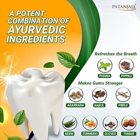 Patanjali Dant Kanti Natural Toothpaste 7