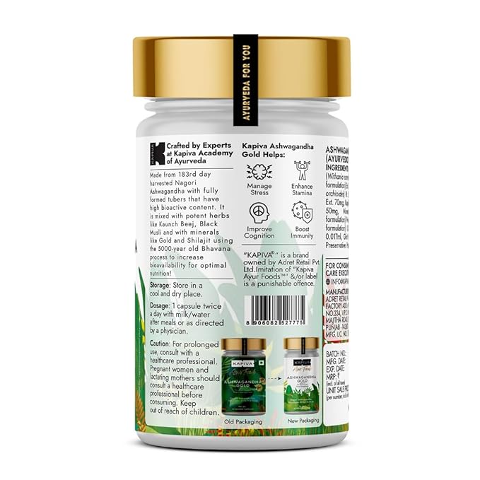 Kapiva Ashwagandha Gold – Boost Immunity & Energy Naturally 5 Kapiva Ashwagandha Gold 5