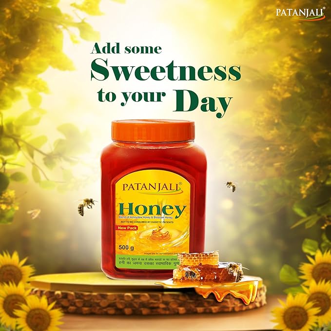 Patanjali Pure Honey – 100% Natural & Ayurvedic Patanjali Pure Honey