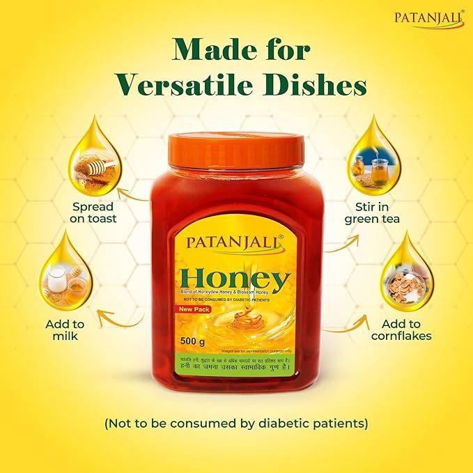 Patanjali Pure Honey – 100% Natural & Ayurvedic 5 Patanjali Pure Honey 5