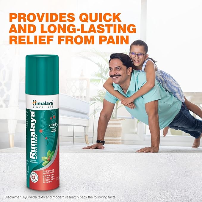 Himalaya Rumalaya Pain Relief Spray – Fast Ayurvedic Relief 6 Himalaya | Rumalaya Pain Relief Spray 6