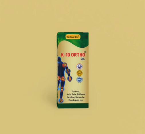 K-10 Ortho Oil – Fast Ayurvedic Relief for Joint & Muscle Pain K-10 Ortho Oil | Fast Relief for Joint Pain, Muscle Pain & Stiffness