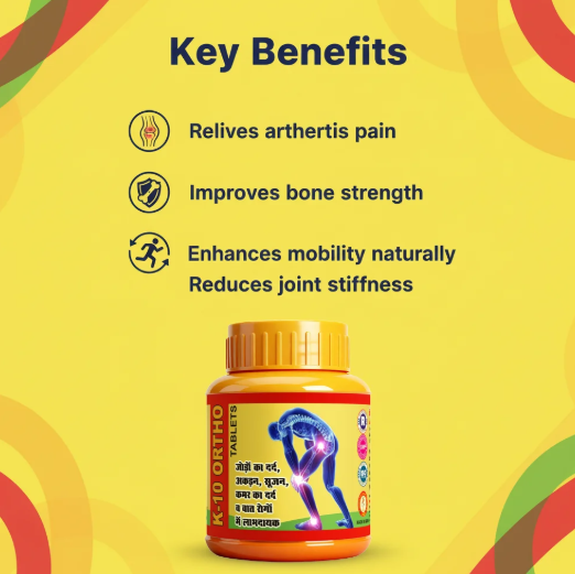 K-10 Ortho Tablets - Bone & Joint Health & Mobility Support 2