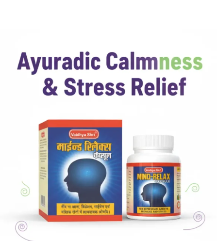 Mind Relax Capsules-30 Capsules - Stress, Depression and emotional imbalances 2