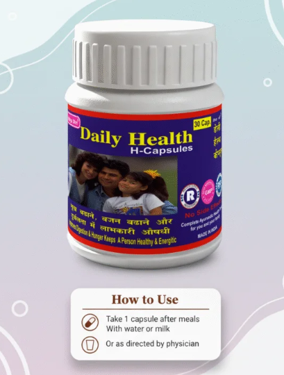 Daily Health Capsules – 30 Capsules | Daily Wellness & Immunity Support 4