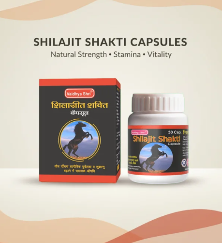 Shilajit Shakti Capsules – Ayurvedic Strength & Vitality 4 Shilajit Shakti Capsules – 30 Capsules | Ayurvedic Strength, Stamina & Vitality Support 4