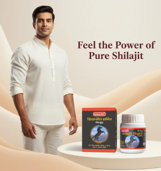 Shilajit Shakti Capsules – Ayurvedic Strength & Vitality 5 Shilajit Shakti Capsules – 30 Capsules | Ayurvedic Strength, Stamina & Vitality Support 5