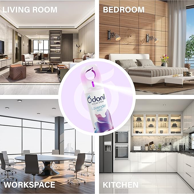 Odonil Room Freshener Spray - Lavender Mist  4
