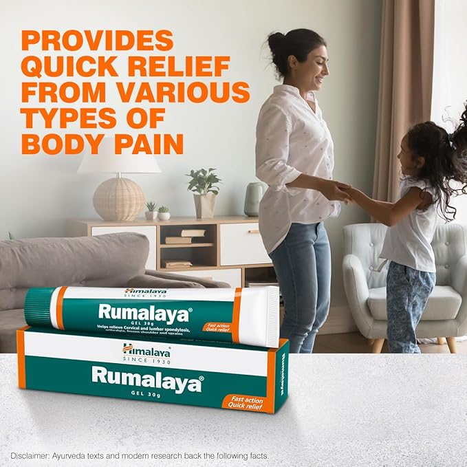 Himalaya Rumalaya Pain Relief Gel| Quick relief from body pain| Ayurvedic | Gel  2