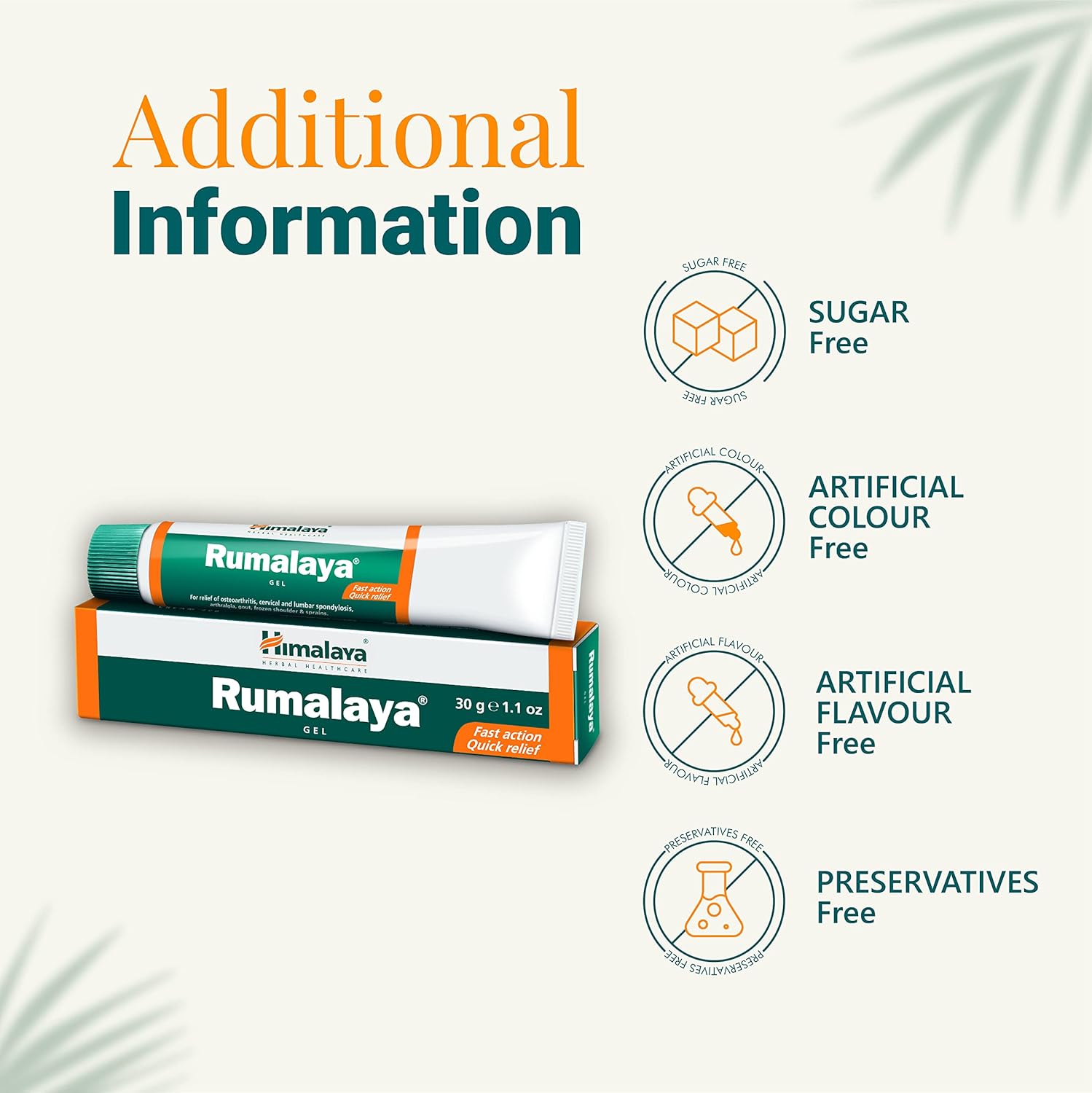 Himalaya Rumalaya Pain Relief Gel| Quick relief from body pain| Ayurvedic | Gel  5