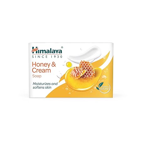 Himalaya Herbals Honey & Cream Soap – Moisturizes & Softens Skin Himalaya Herbals Honey and Cream Soap