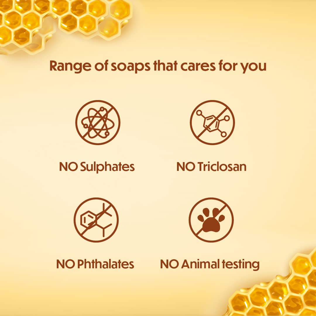 Himalaya Herbals Honey & Cream Soap – Moisturizes & Softens Skin 4 Himalaya Herbals Honey and Cream Soap 4