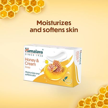 Himalaya Herbals Honey & Cream Soap – Moisturizes & Softens Skin 6 Himalaya Herbals Honey and Cream Soap 6