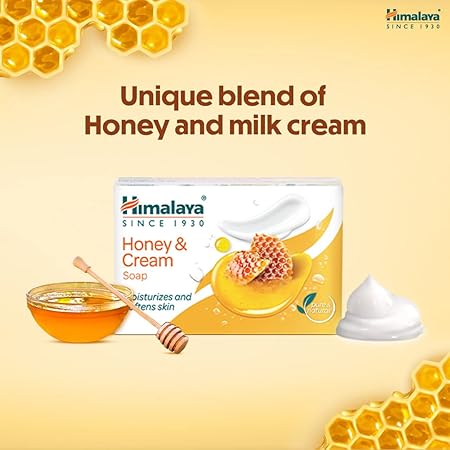 Himalaya Herbals Honey & Cream Soap – Moisturizes & Softens Skin 7 Himalaya Herbals Honey and Cream Soap 7