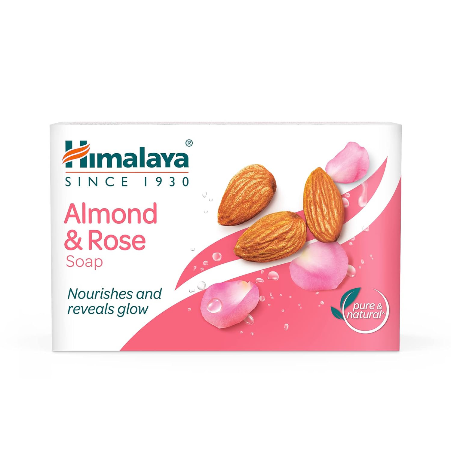 Himalaya Almond & Rose Soap – Nourishes & Brightens Skin Himalaya Almond & Rose Soap | For Skin Nourishment & Glow