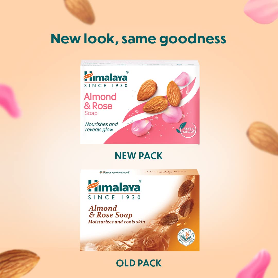 Himalaya Almond & Rose Soap – Nourishes & Brightens Skin 5 Himalaya Almond & Rose Soap | For Skin Nourishment & Glow 5