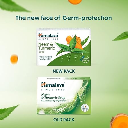 Himalaya Neem & Turmeric Soap – Natural Skin Protection & Care 4 Himalaya Neem & Turmeric Soap | Pure & Natural | Protects & Purifies Skin 4