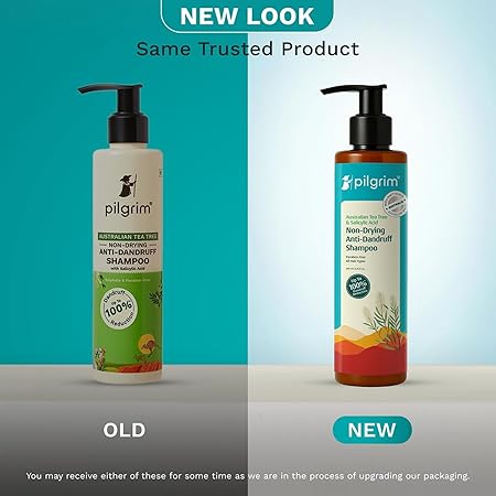 Pilgrim Tea Tree Anti-Dandruff Shampoo – Controls Dandruff & Itch 2 Pilgrim Australian Tea Tree Non-Drying Anti-Dandruff Shampoo | Removes Dandruff from Source | Helps with Itching, Irritation | Strong & Smooth Hair | For Men & Women 2