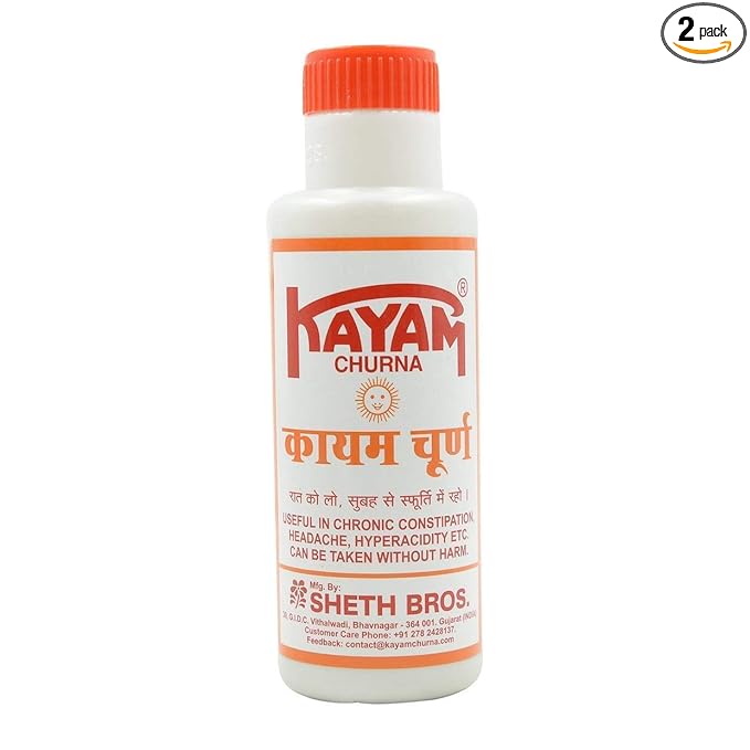 Kayam Churna 100g – Ayurvedic Remedy for Constipation Relief Kayam Churna 100Gm - For Constipation