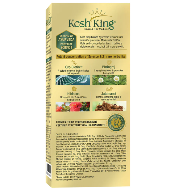Kesh King Gold Oil 100ml – Reduces Hair Fall & Promotes Growth 2 Kesh King Gold Ayurvedic Oil 2