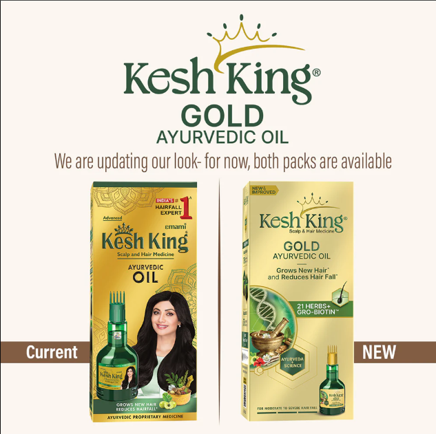 Kesh King Gold Oil 100ml – Reduces Hair Fall & Promotes Growth 3 Kesh King Gold Ayurvedic Oil 3