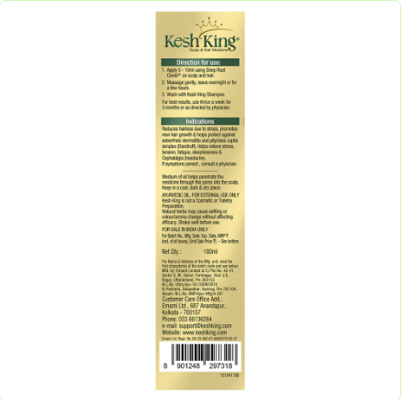 Kesh King Gold Oil 100ml – Reduces Hair Fall & Promotes Growth 7 Kesh King Gold Ayurvedic Oil 7
