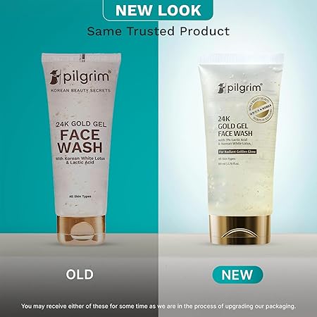 Pilgrim 24K Gold Gel Face Wash 8