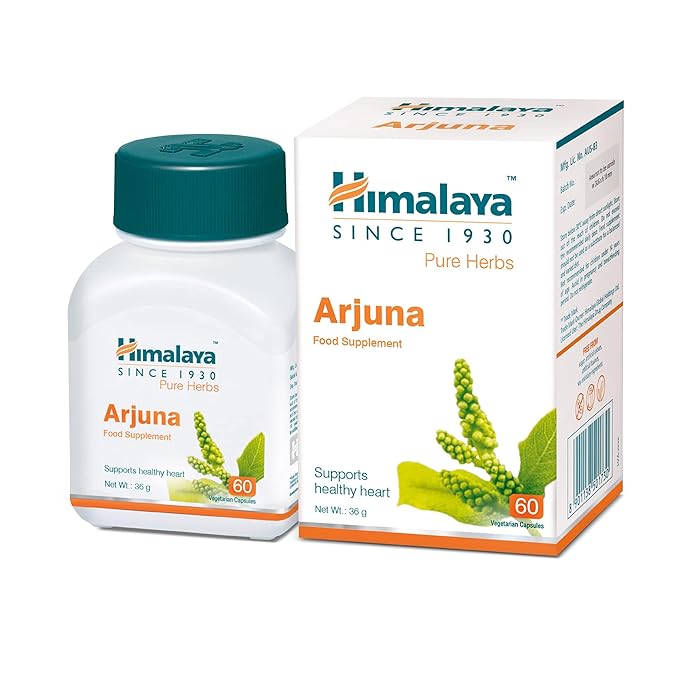 Himalaya Arjuna Tablets – Heart, BP & Cholesterol Support Himalaya Arjuna - 60 Tablets