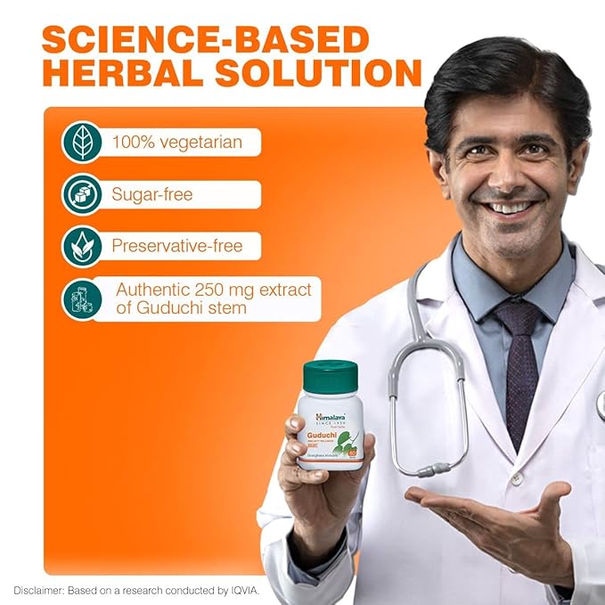 Himalaya Guduchi Immunity Wellness - 60 Tablets | Boost Immunity 3 Himalaya Guduchi Immunity Wellness - 60 Tablets 3