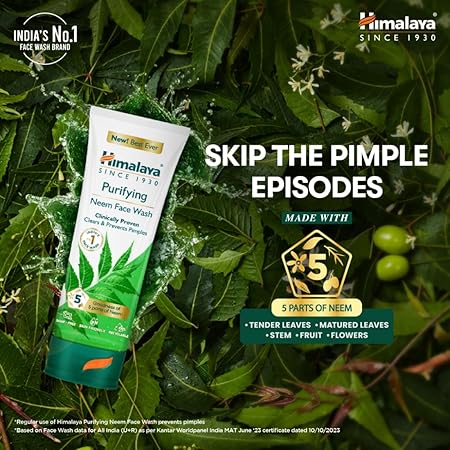 Himalaya Purifying Neem Face Wash 2
