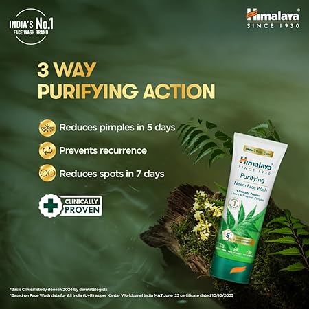 Himalaya Purifying Neem Face Wash 4