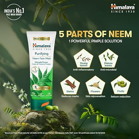 Himalaya Purifying Neem Face Wash 5