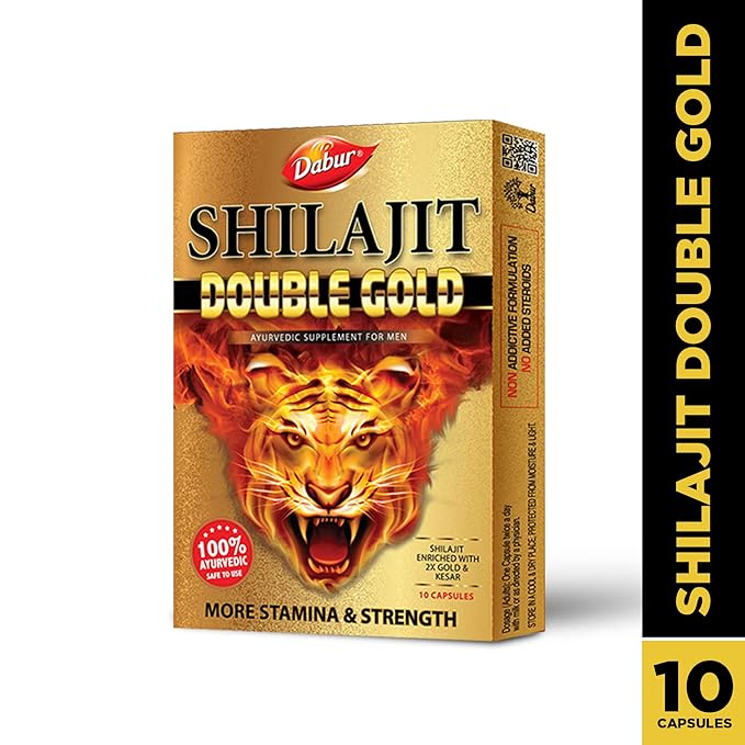 DABUR Shilajit Gold - 10 Capsules DABUR Shilajit Gold - 10 capsule