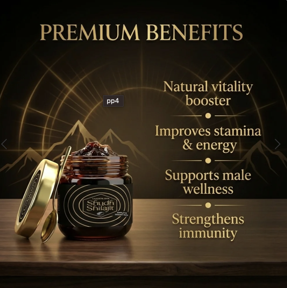 Shudh Shilajit Resin -Pure Himalayan Energy & Vitality Booster 3