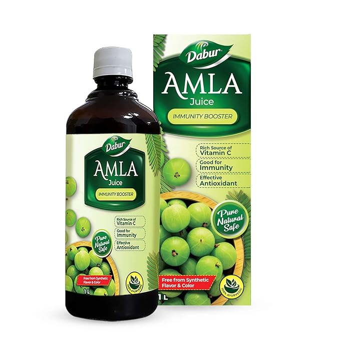 Dabur Amla Juice with Vitamin C for Immunity Dabur Amla Juice with Vitamin C for Immunity