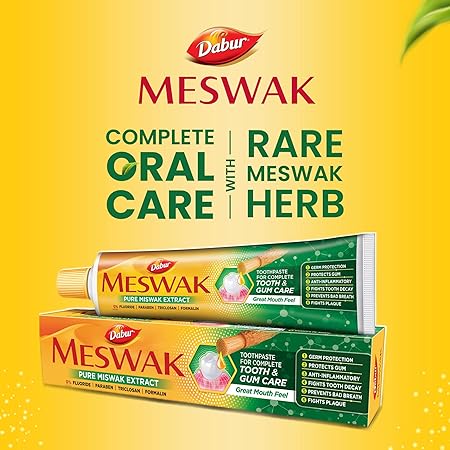Discover the Power of Dabur Meswak Toothpaste for Complete Ayurvedic Oral Care Discover the Power of Dabur Meswak Toothpaste for Complete Ayurvedic Oral Care